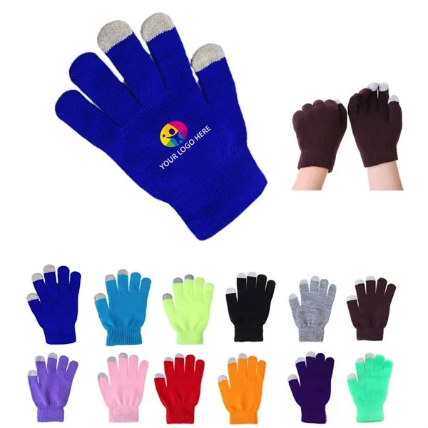 Knitted Touchscreen Tech Gloves