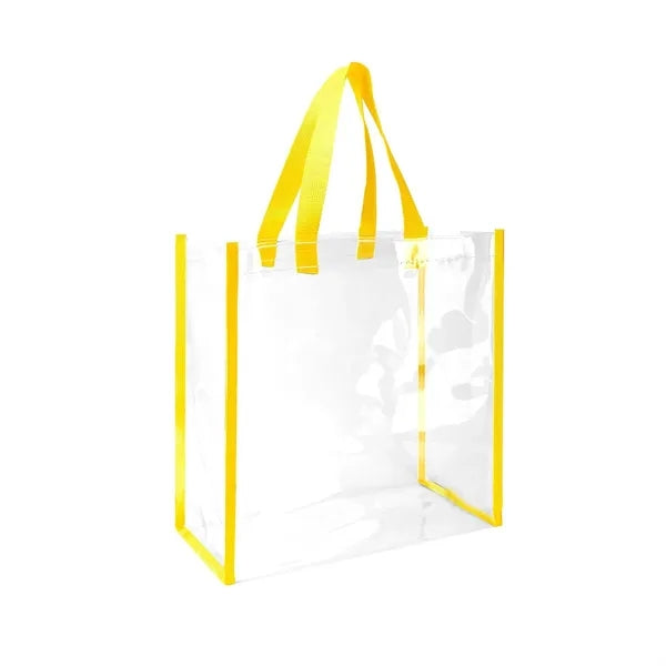 Clear PVC Shoulder Tote