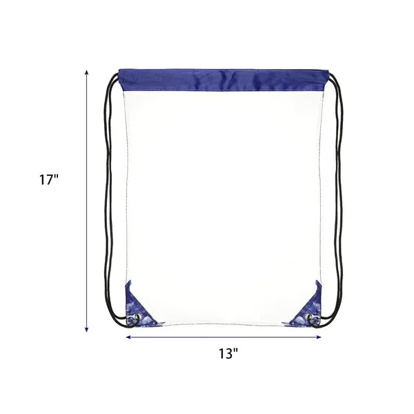 Transparent Drawstring Bag