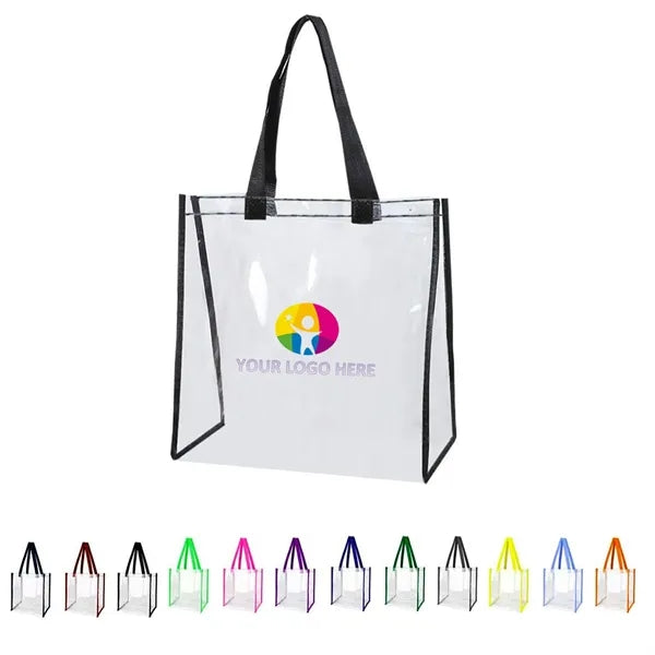 Clear PVC Shoulder Tote