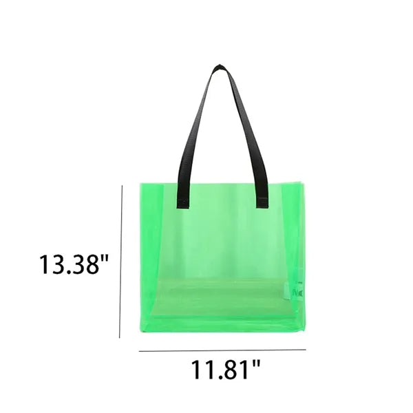 Plastic Clear Tote Bag