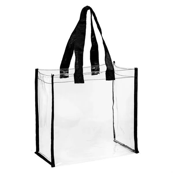 Clear PVC Shoulder Tote