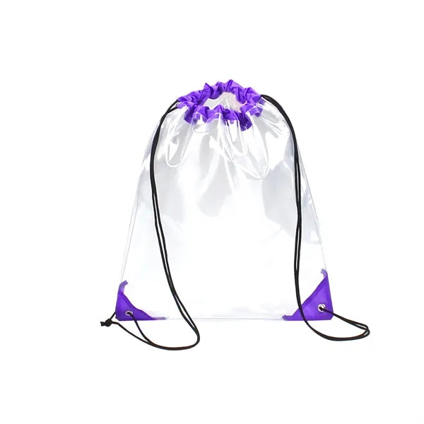 Transparent Drawstring Bag