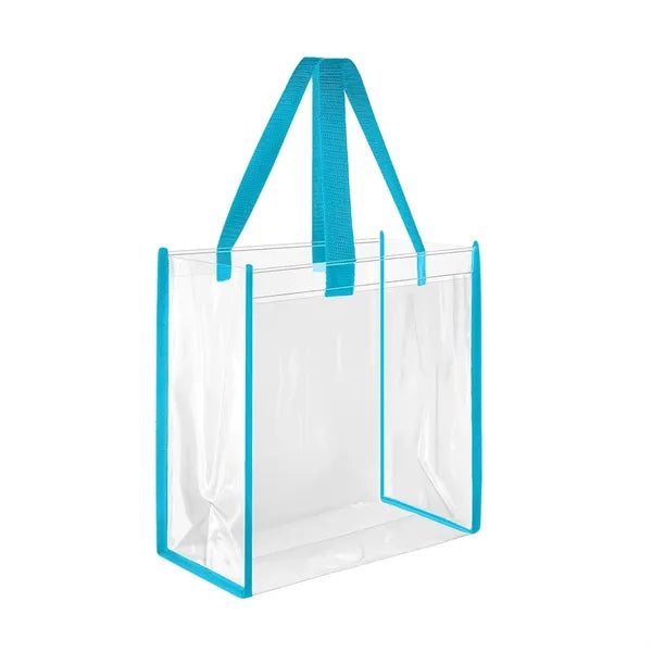 Clear PVC Shoulder Tote