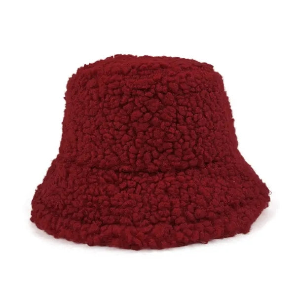 Plush Fuzzy Bucket Hat