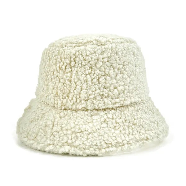Plush Fuzzy Bucket Hat