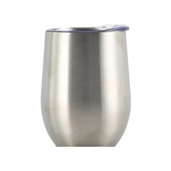 12 oz Stainless Steel Tumbler With Lid