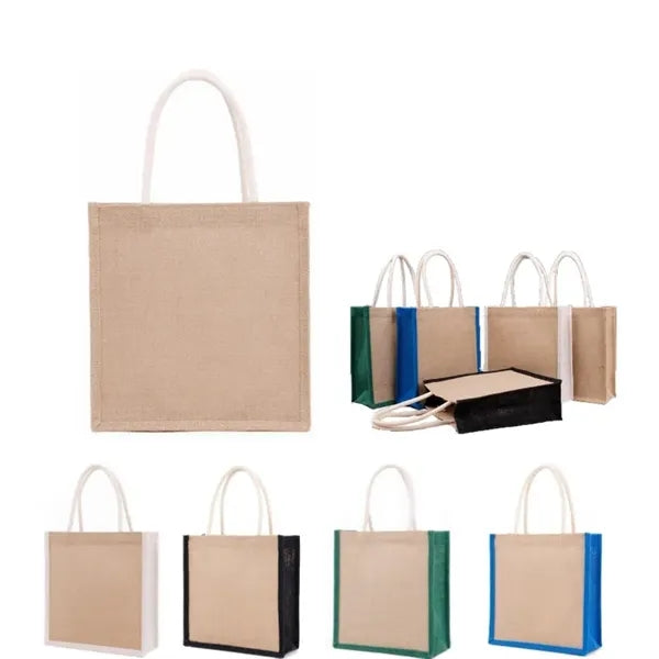 Burlap Tote Bags With Handles