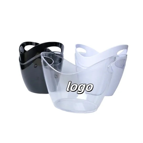 4-Liter Plastic Ice Bucket