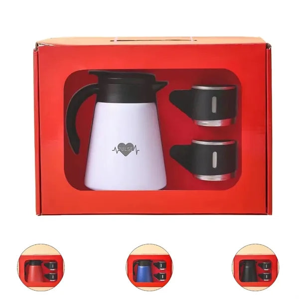 30oz Stainless Steel Coffee/Tea Pot With Gift Box