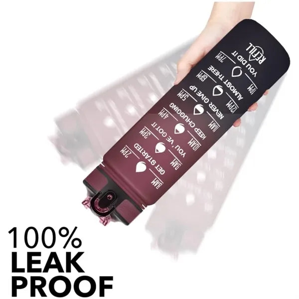 32 oz Water Bottles with Times