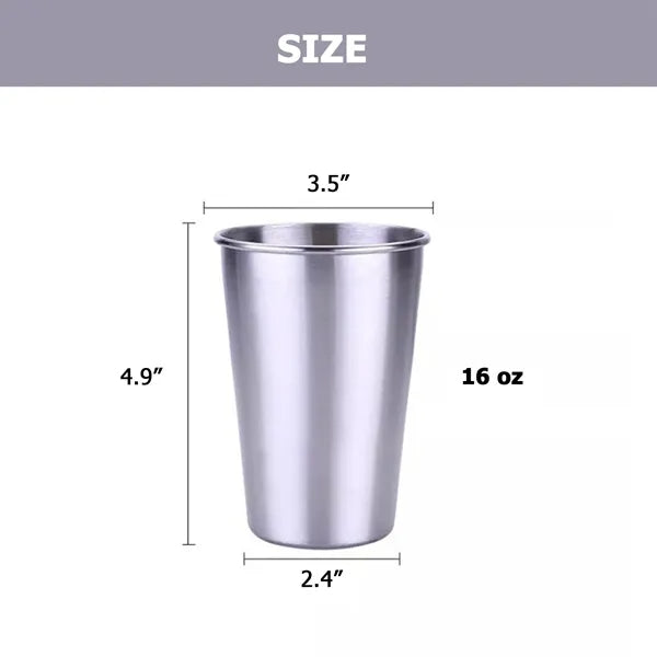 Stackable Stainless Steel Drinking Cups
