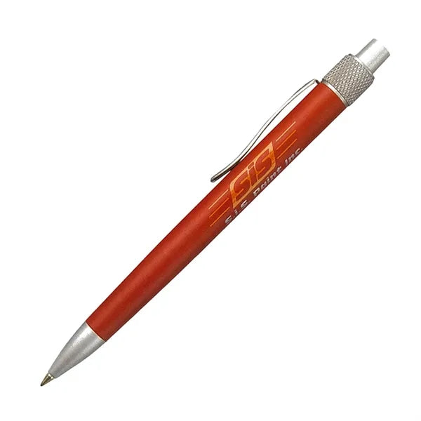 Apollo-III Matte Ballpoint Pens with Textured Accents