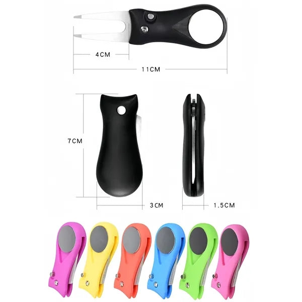 Foldable Golf Divot Repair Tool