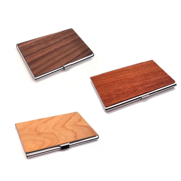 Wood Business Card Holders