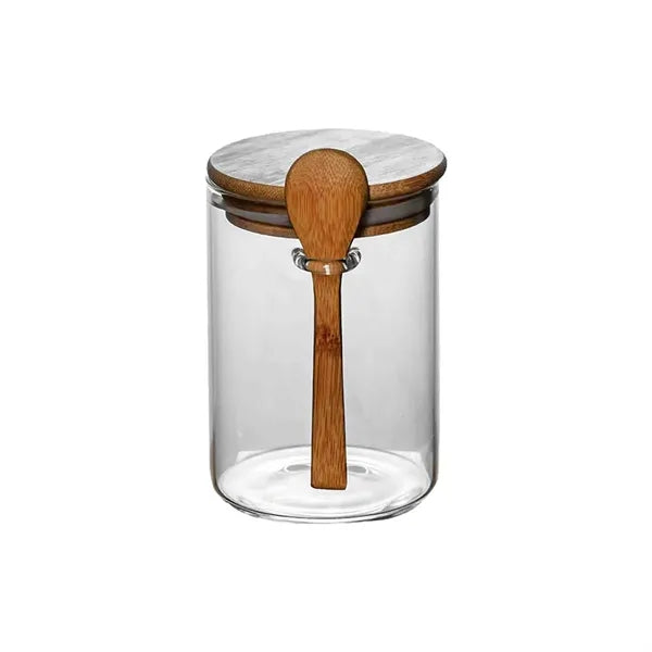 Jars With Bamboo Lids