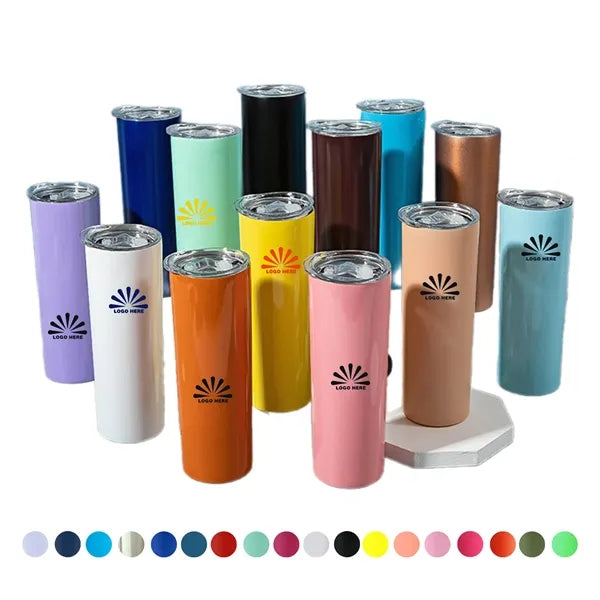 20oz Double Wall Vacuum Bottle With Lid