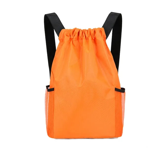 Waterproof Drawstring Backpack Bag for Gym Sports Marathon