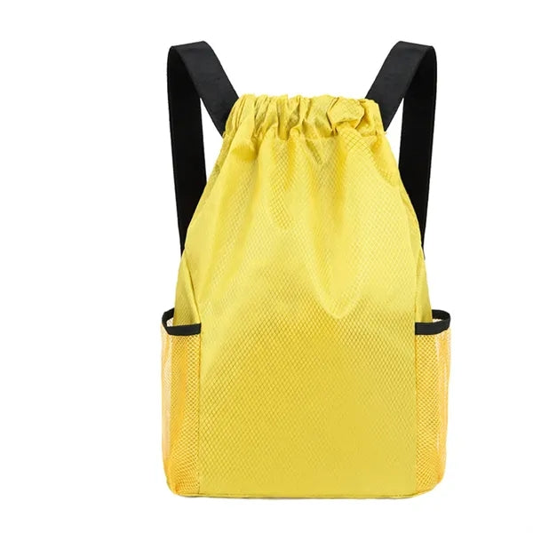 Waterproof Drawstring Backpack Bag for Gym Sports Marathon