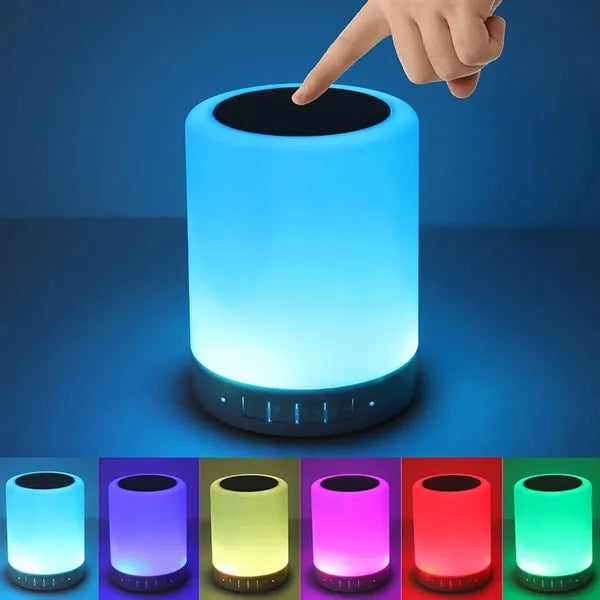 Portable Night Light Bluetooth Speaker