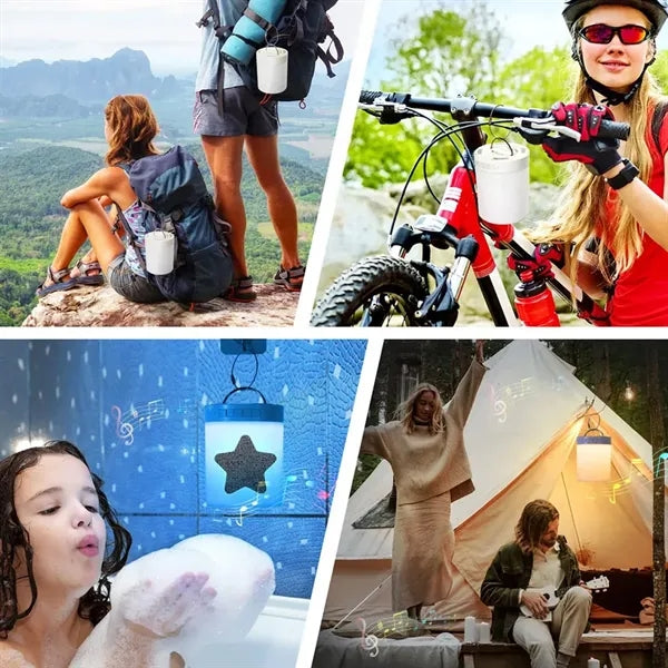 Portable Night Light Bluetooth Speaker