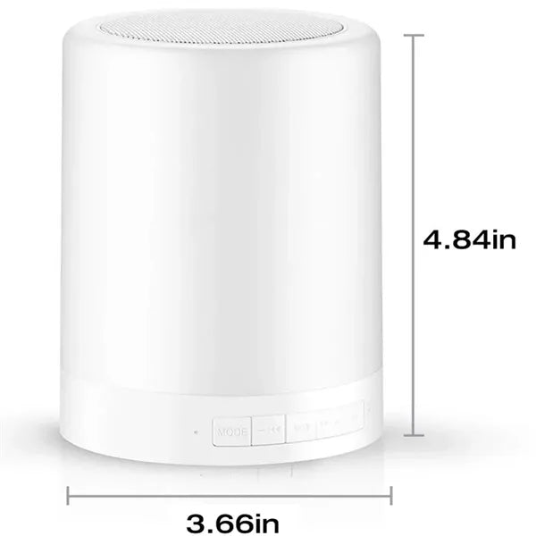 Portable Night Light Bluetooth Speaker