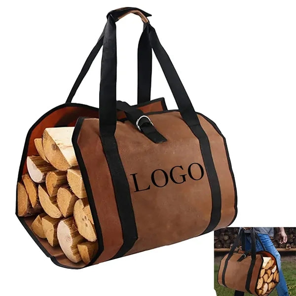 Durable Logging Multi-Functional Firewood Storage Bag