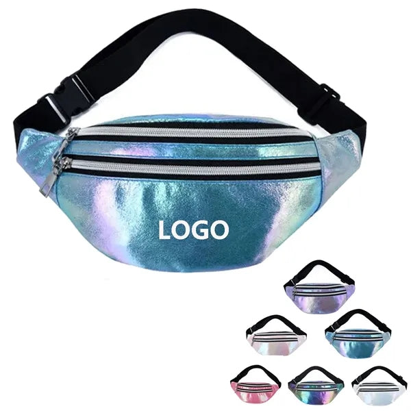 Metallic Holographic Waist Bag