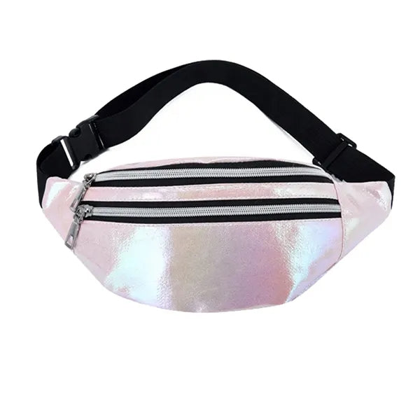 Metallic Holographic Waist Bag