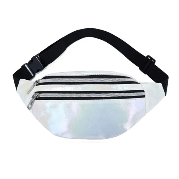 Metallic Holographic Waist Bag