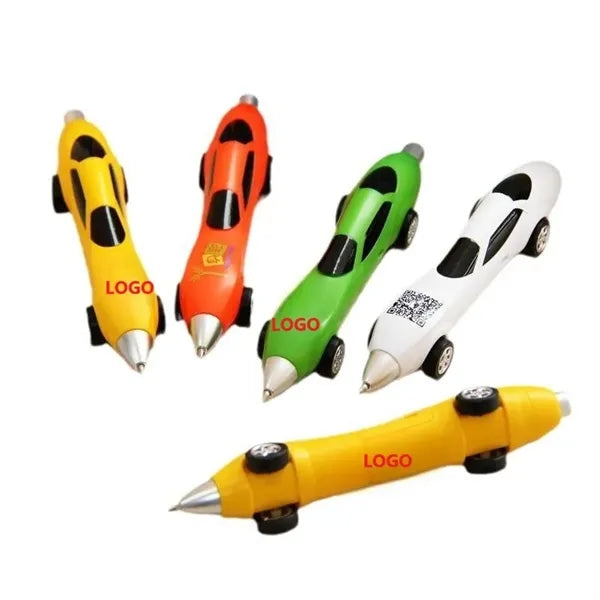 Racing Car Pens with Custom Logo for Boy station
