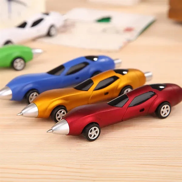 Racing Car Pens with Custom Logo for Boy station