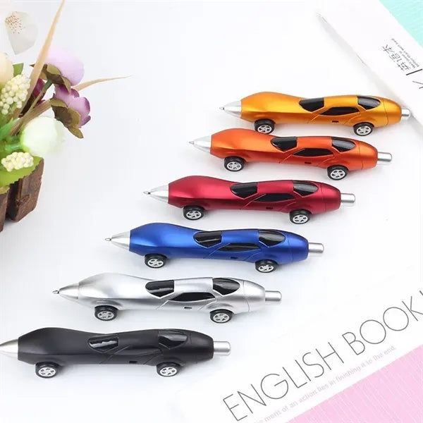 Racing Car Pens with Custom Logo for Boy station