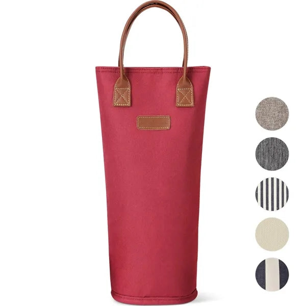 Single Bottle Insulated Wine Bag
