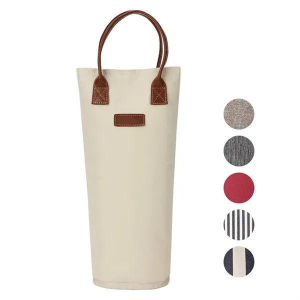 Single Bottle Insulated Wine Bag