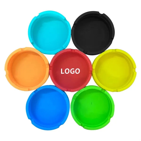 Multicolor Silicone Ashtray