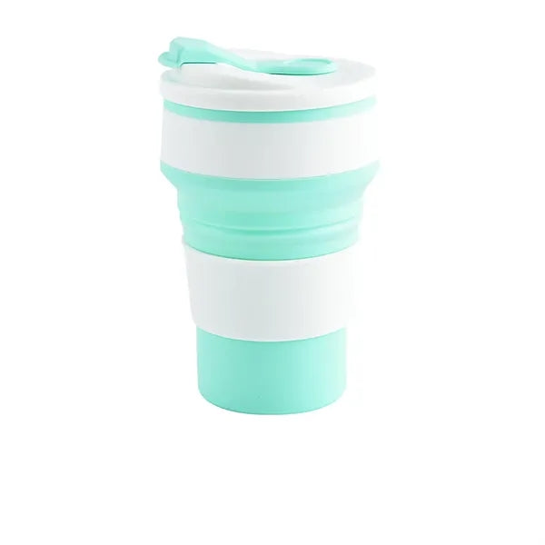 Collapsible 12 oz Silicone Travel Cup