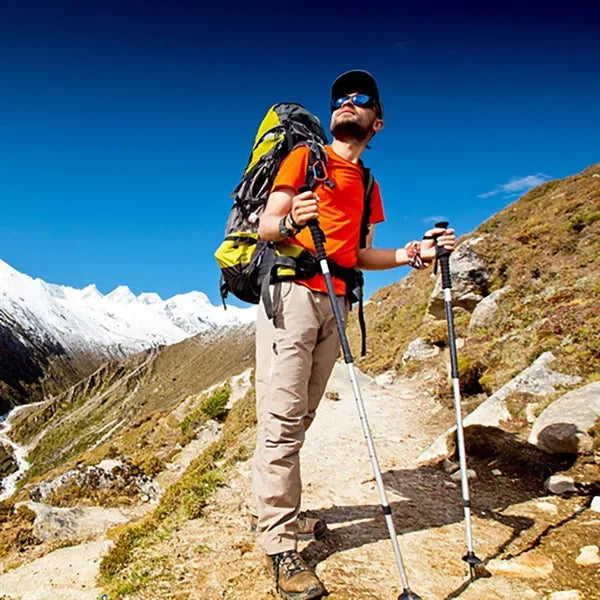 Adjustable Anti-Shock Trekking Pole