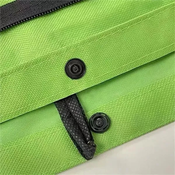 Multifunctional folding shopping cart shoulder tote bag