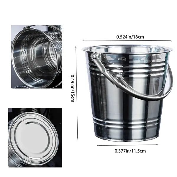 4 Liter Stainless Steel Ice Bucket