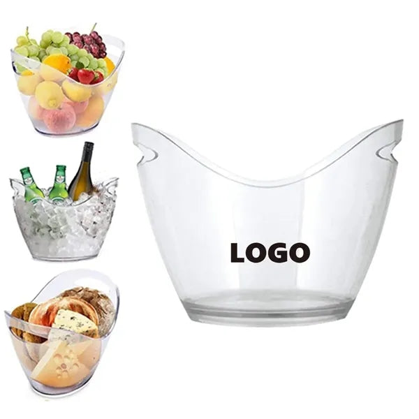 4 Liter Acrylic Ice Wine Bucket