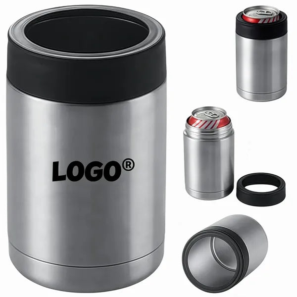 12oz Custom Stainless Steel Insulated Can Beer Cooler Holder