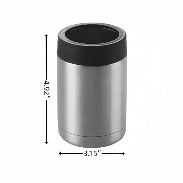 12oz Custom Stainless Steel Insulated Can Beer Cooler Holder