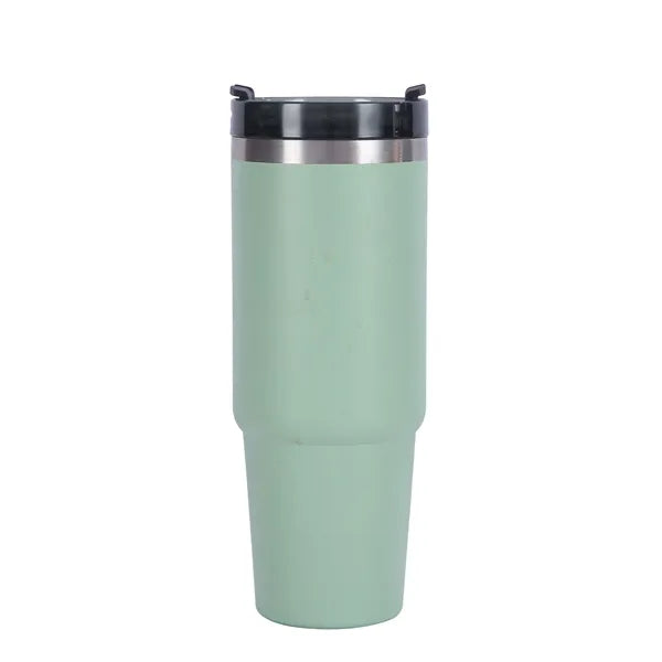 30 OZ Stainless Steel Water Bottle With Straw And Lid