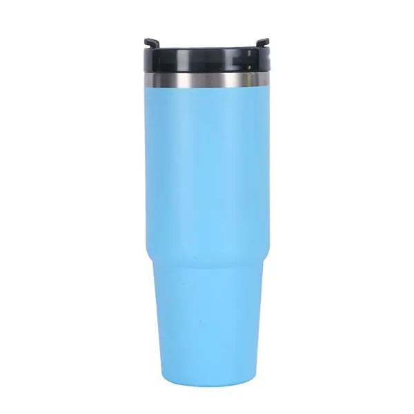 30 OZ Stainless Steel Water Bottle With Straw And Lid