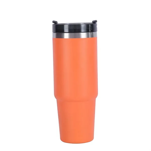 30 OZ Stainless Steel Water Bottle With Straw And Lid