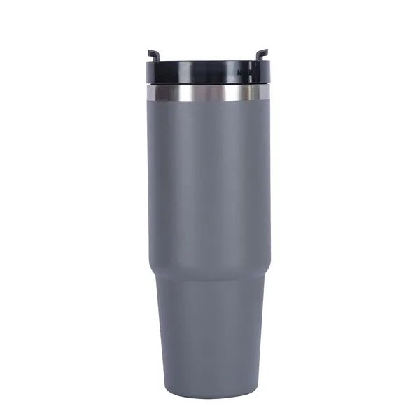 30 OZ Stainless Steel Water Bottle With Straw And Lid