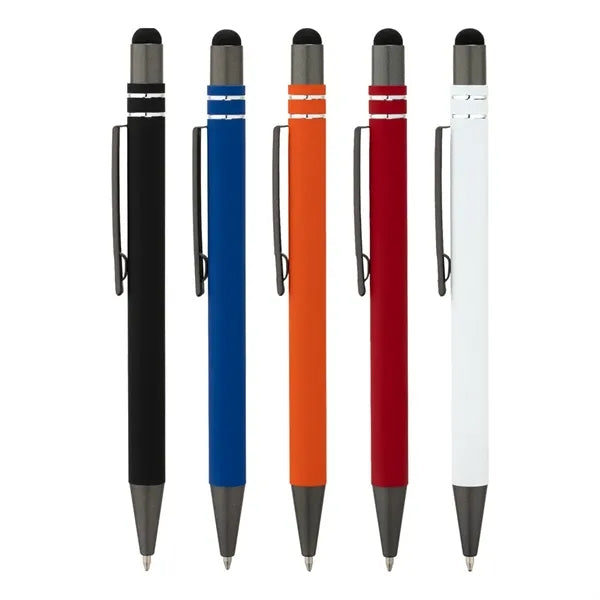 Cairne Soft-Touch Ballpoint Stylus Pen