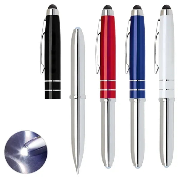 Cap Off 3-in-1 LED Stylus Pen