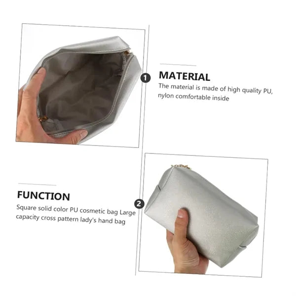Travel cosmetic Bag Portable Makeup Organizer pouch